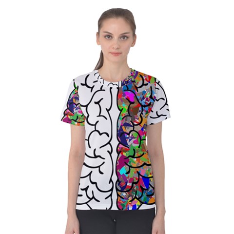 Brain Mind Anatomy Women s Cotton Tee by Simbadda