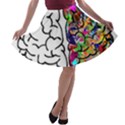 Brain Mind Anatomy A-line Skater Skirt View1