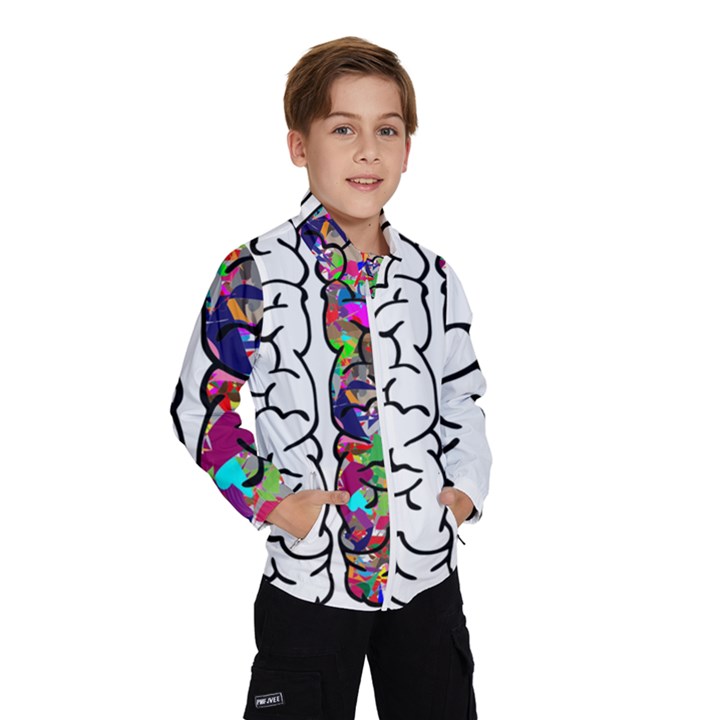 Brain Mind Anatomy Wind Breaker (Kids)