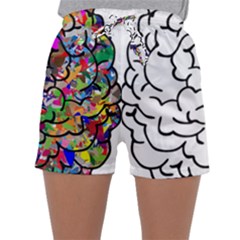 Brain Mind Anatomy Sleepwear Shorts by Simbadda