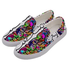 Brain Mind Anatomy Men s Canvas Slip Ons by Simbadda