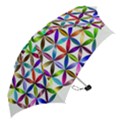 Flower Of Life Sacred Geometry Mini Folding Umbrellas View2