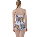 Horse Equine Psychedelic Abstract Boyleg Tankini Set  View2