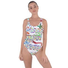 Dragon Asian Mythical Colorful Bring Sexy Back Swimsuit by Simbadda