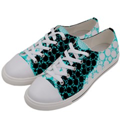 Yin Yang Eastern Asian Philosophy Women s Low Top Canvas Sneakers by Simbadda