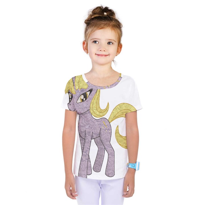 Unicorn Narwhal Mythical One Horned Kids  One Piece Tee