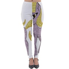 Unicorn Narwhal Mythical One Horned Lightweight Velour Leggings by Simbadda