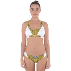 Cheese Rat Mouse Mice Food Cheesy Cross Back Hipster Bikini Set by Simbadda