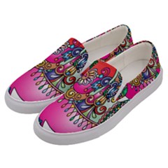 Elephant Pachyderm Animal Men s Canvas Slip Ons by Simbadda