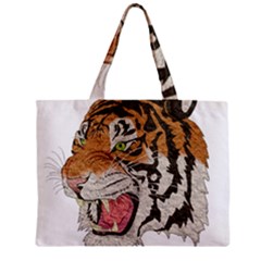 Tiger Tiger Png Lion Animal Zipper Mini Tote Bag by Simbadda