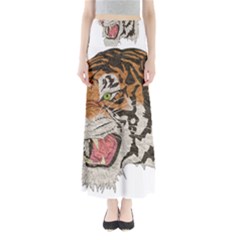 Tiger Tiger Png Lion Animal Full Length Maxi Skirt by Simbadda