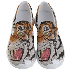 Tiger Tiger Png Lion Animal Men s Lightweight Slip Ons by Simbadda