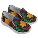 Mandala Floral Flower Abstract Kid s Lightweight Slip Ons View3