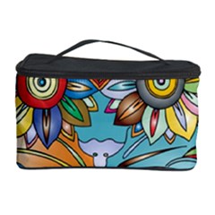 Anthropomorphic Flower Floral Plant Cosmetic Storage Case by Simbadda