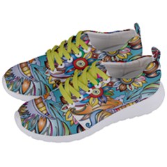 Anthropomorphic Flower Floral Plant Men s Lightweight Sports Shoes by Simbadda