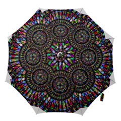 Mandala Decorative Ornamental Hook Handle Umbrellas (medium) by Simbadda