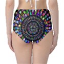 Mandala Decorative Ornamental Classic High-Waist Bikini Bottoms View2