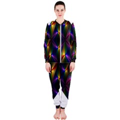 Heart Love Passion Abstract Art Onepiece Jumpsuit (ladies)  by Simbadda