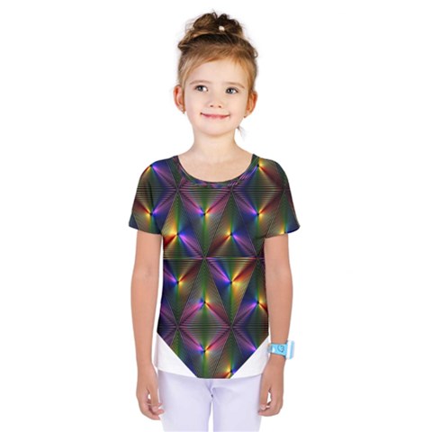 Heart Love Passion Abstract Art Kids  One Piece Tee by Simbadda