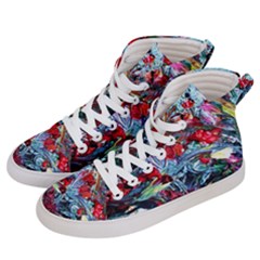 Eden Garden 5 Women s Hi-top Skate Sneakers by bestdesignintheworld