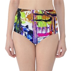 Walk With A Dog 1/1 Classic High-waist Bikini Bottoms by bestdesignintheworld