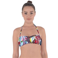 Eden Garden 3 Halter Bandeau Bikini Top by bestdesignintheworld