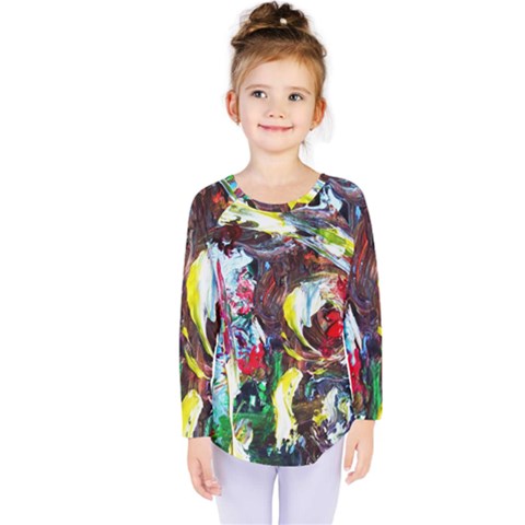 Eden Garden 3 Kids  Long Sleeve Tee by bestdesignintheworld