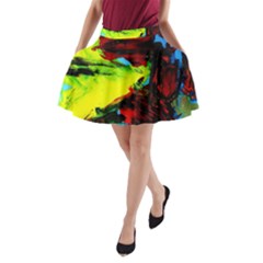 Perfect Night  For Samurai 1 A-line Pocket Skirt by bestdesignintheworld