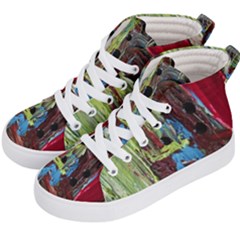 Point Of View #4 Kid s Hi-top Skate Sneakers by bestdesignintheworld