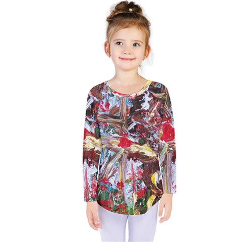 Eden Garden 1 Kids  Long Sleeve Tee by bestdesignintheworld