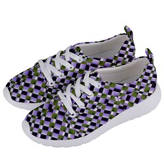 Hypnotic Geometric Pattern Women s Lightweight Sports Shoes by dflcprints