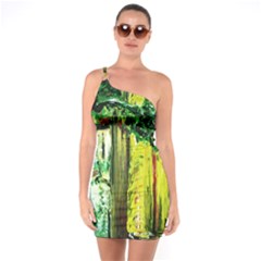 Old Tree And House With An Arch 8 One Soulder Bodycon Dress by bestdesignintheworld