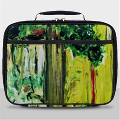 Old Tree And House With An Arch 8 Full Print Lunch Bag by bestdesignintheworld