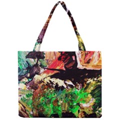 Old Tree And House With An Arch 7 Mini Tote Bag by bestdesignintheworld