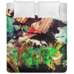 Old Tree And House With An Arch 7 Duvet Cover Double Side (california King Size) by bestdesignintheworld