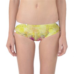 Yellow Rose Classic Bikini Bottoms by aumaraspiritart