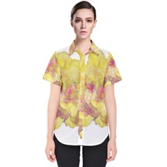 Yellow Rose Women s Short Sleeve Shirt