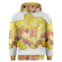 Yellow Rose Men s Overhead Hoodie by aumaraspiritart