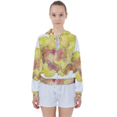 Yellow Rose Women s Tie Up Sweat