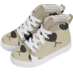 Animal Bear Cartoon Children Kids Kid s Hi-top Skate Sneakers by Simbadda