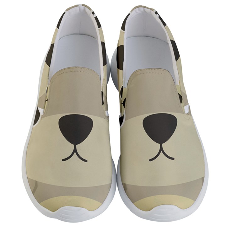 Animal Bear Cartoon Children Kids Men s Lightweight Slip Ons