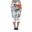 Animal Bird Cartoon Comic Eagle Midi Pencil Skirt View2