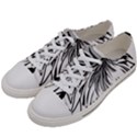 Animal Bird Cartoon Comic Eagle Women s Low Top Canvas Sneakers View2