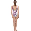 Business Education Logo Monster Center Cut Out Swimsuit View2