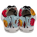 Dancing Fruit Apple Organic Fruit Men s Low Top Canvas Sneakers View4