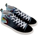 Demon Devil Evil Monster Alien Men s Mid-Top Canvas Sneakers View3