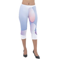 Elephant Lightweight Velour Capri Leggings 