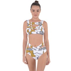 Dog Bath Grooming Bandaged Up Bikini Set  by Simbadda