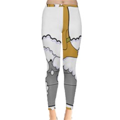 Dog Bath Grooming Inside Out Leggings