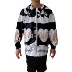 Panda Hug Sorry Cute Cute Bear Hooded Wind Breaker (kids)